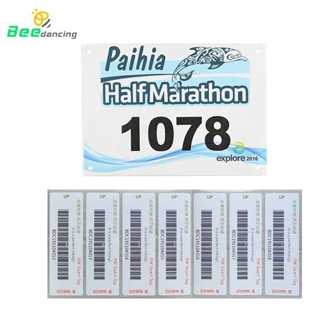 uhf rfid marathon bibs tag|rfid race chip time.